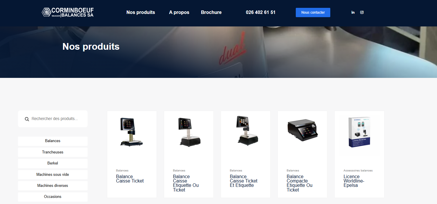 e commerce corminboeuf fribourg