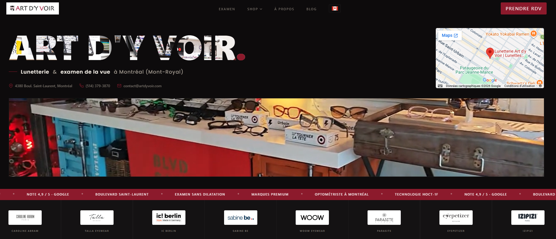refonte site artdyvoir